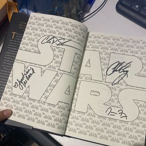 NEW 5 AUTHOR SIGNED Star Wars High Republic Fallen Star Hardcover Novel Book